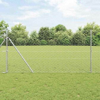 Hexagonale Schutting 1,4 x 100 m van Gegalvaniseerd Staal 1
