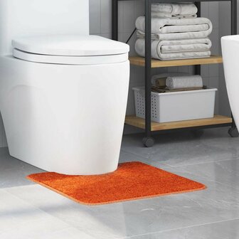 Badmat U-vormig anti-slip 50x50 cm polypropeen donkergrijs 1