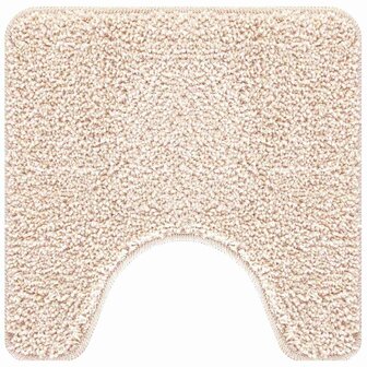Badmat 3 pcs Cr&egrave;me 50 x 50 cm Polypropyleen 5