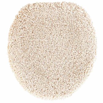 Badmat 3 pcs Cr&egrave;me 50 x 50 cm Polypropyleen 6