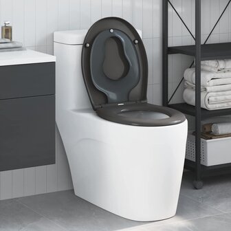 Toiletbril met kinderzitje en quick-release Duroplast 1