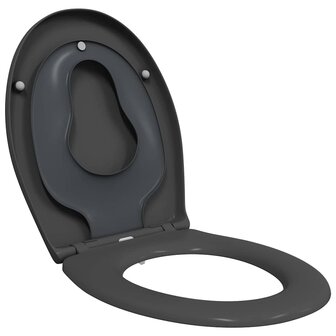 Toiletbril met kinderzitje en quick-release Duroplast 4