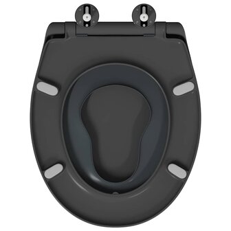 Toiletbril met kinderzitje en quick-release Duroplast 5