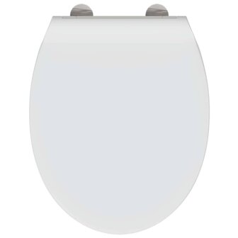 Toiletbril soft-close met quick-release Duroplast wit 6