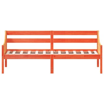 Bedbank zonder matras wasbruin 75x190 cm massief grenenhout 4