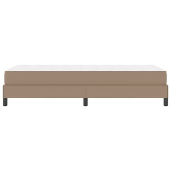 Bed met matras Cappuccino 80 x 200 cm Kunstleer 8