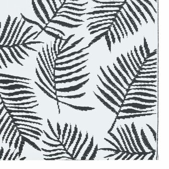 Buitenkleed ARAKIL 190x290 cm PP wit en zwart 5