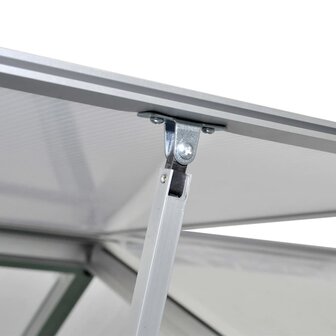 Tuinkas 3,46 m&sup2; versterkt aluminium 4