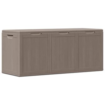 Tuinbox 270 L PP houtlook bruin 2