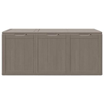 Tuinbox 270 L PP houtlook bruin 4