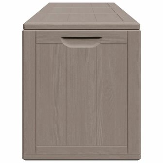 Tuinbox 270 L PP houtlook bruin 5