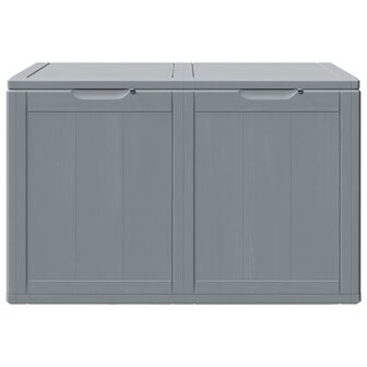 Tuinbox 180 L PP houtlook grijs 3