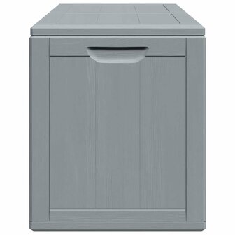 Tuinbox 180 L PP houtlook grijs 5
