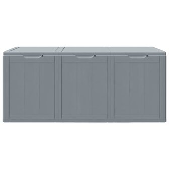 Tuinbox 270 L PP houtlook grijs 3