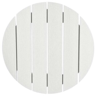 3-delige Tuinbarset HDPE wit 8