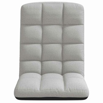Opvouwbare vloerstoel Cloud Grey 71x51x62 cm Stof 4