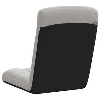 Opvouwbare vloerstoel Cloud Grey 71x51x62 cm Stof 6