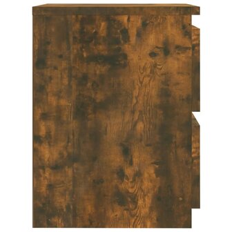 Nachtkastje Gerookt Eiken 30x30x40 cm Engineered Wood 4