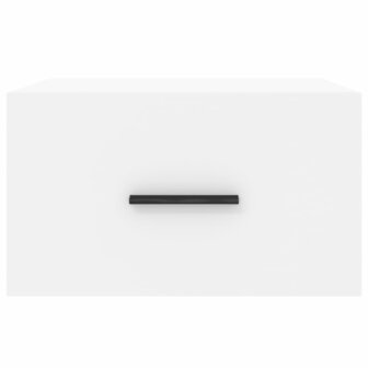 Nachtkastje wandgemonteerd 35x35x20 cm wit 5