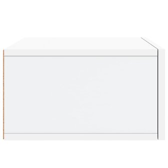 Nachtkastje wandgemonteerd 35x35x20 cm wit 7