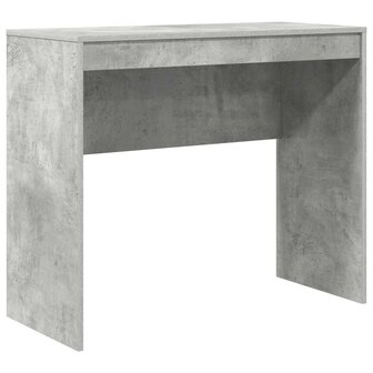 Bureau Betongrijs 90 x 40 x 76 cm Bewerkt hout 2