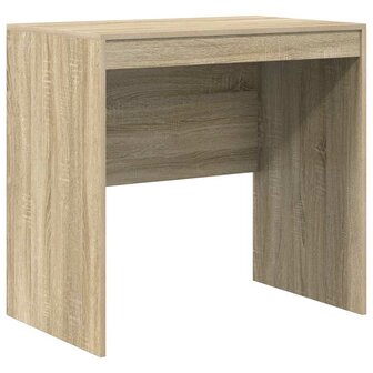 Bureau Sonoma eiken 80 x 50 x 76 cm Bewerkt hout 2