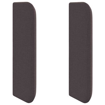 Hoofdbordoor met hoofdeinde Bruin 16 x 40 x 4.5 cm Stof 2
