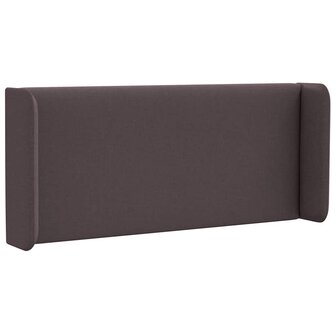 Hoofdbordoor met hoofdeinde Bruin 16 x 40 x 4.5 cm Stof 3