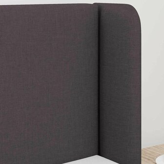 Hoofdbordoor met hoofdeinde Bruin 16 x 40 x 4.5 cm Stof 4