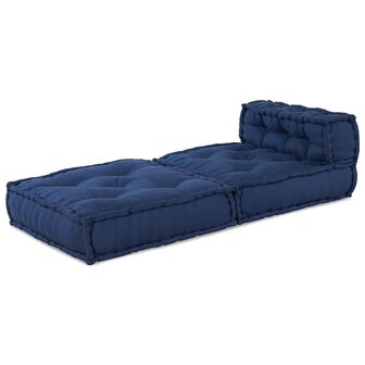 Modulaire Poef Indigo 70x70x54 Stof 1