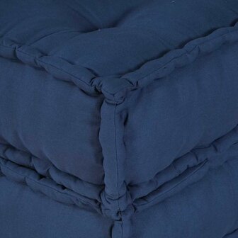 Modulaire Poef in Indigo - 70x70x36 Stof 6