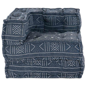 Modulair Poef Indigo 70 x 70 x 54 Stof 6