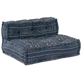 Modulaire Poef Indigo 70x70x54 Stof 3