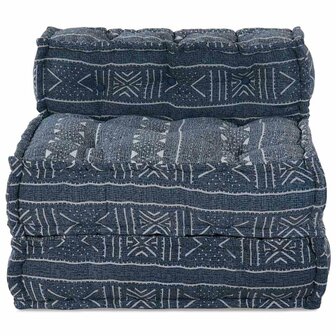 Modulaire Poef Indigo 70x70x54 Stof 4