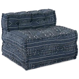Modulaire Poef Indigo 70x70x54 Stof 6
