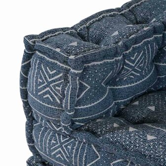 Modulaire Poef Indigo 70x70x54 Stof 7