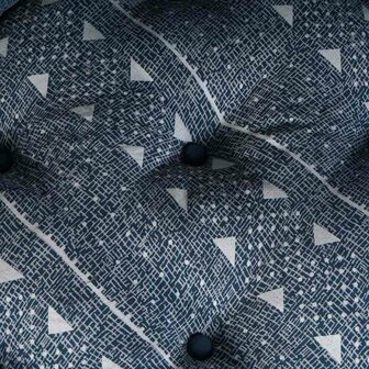 Modulaire Poef Indigo 70x70x54 Stof 9