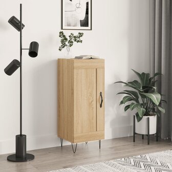Dressoir 34,5x34x90 cm bewerkt hout sonoma eiken 1