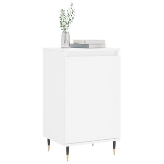 Dressoir 40x35x70 cm bewerkt hout wit 3