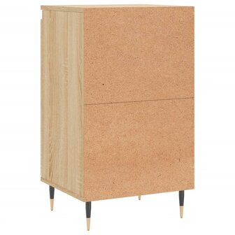 Dressoir 40x35x70 cm bewerkt hout sonoma eikenkleurig 8