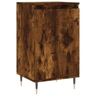 Dressoir 40x35x70 cm bewerkt hout gerookt eikenkleurig 2