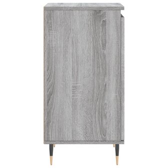 Dressoir 40x35x70 cm bewerkt hout grijs sonoma 7