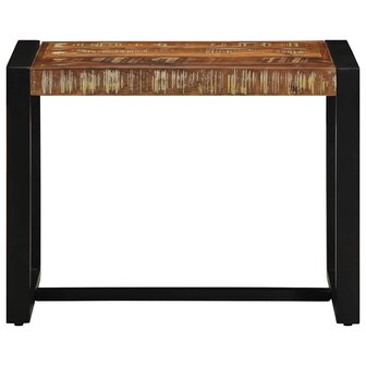 Bank Multicolor 60x35x45 cm Massief Hout Hergebruikt 4