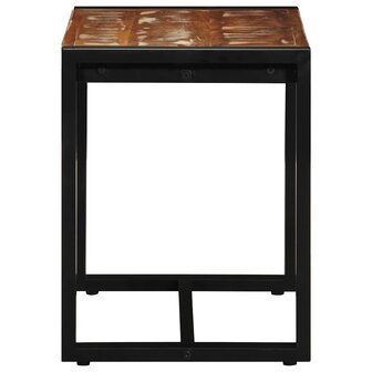 Bank Multicolor 60x35x45 cm Massief Hout Hergebruikt 5