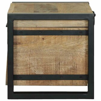 Opbergkisten met opslag Bruin 40 x 30 x 30 cm Massief mangohout 6