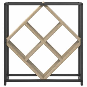 Wijnrek 51x18x52,5 cm bewerkt hout sonoma eikenkleurig 5