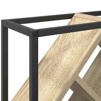 Wijnrek 51x18x52,5 cm bewerkt hout sonoma eikenkleurig 7