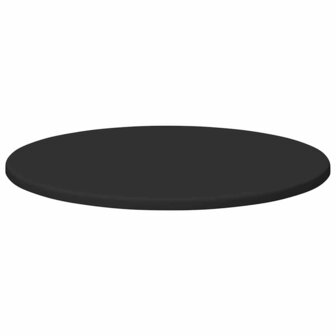 Tafelblad Zwart 50 x 50 x 1.5 cm Bewerkt hout 5