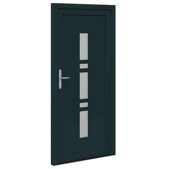 Voordeur Antraciet PVC 4