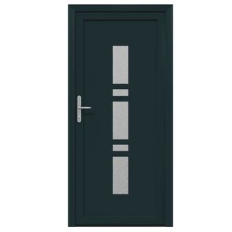 Voordeur Antraciet PVC 6